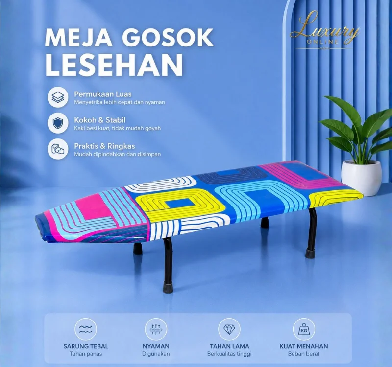Meja - Meja Gosok Lesehan #1